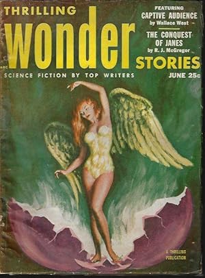 Imagen del vendedor de THRILLING WONDER Stories: June 1953 a la venta por Books from the Crypt