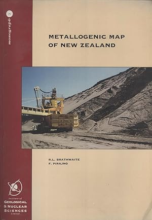 Seller image for Metallogenic Map of New Zealand (Monograph, 3) for sale by Masalai Press