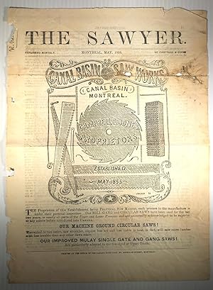 The Sawyer. Montreal. May 1858