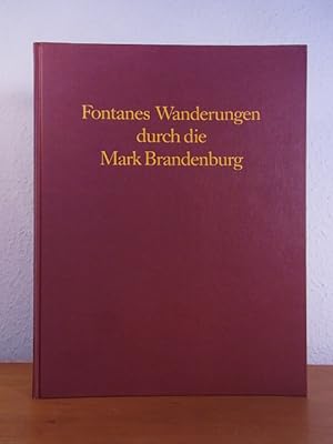Bild des Verkufers fr Fontanes Wanderungen durch die Mark Brandenburg zum Verkauf von Antiquariat Weber