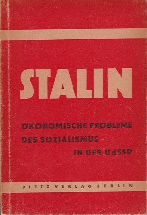 Stalin Ökonomische Probleme des Sozialismus in der UdSSR