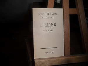 Bild des Verkufers fr Lieder. Auswahl mit den Melodien zu neun Liedern. zum Verkauf von Antiquariat Floeder