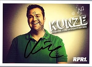 Imagen del vendedor de Original Autogramm Andreas Georg Kunze RPR1 /// Autogramm Autograph signiert signed signee a la venta por Antiquariat im Kaiserviertel | Wimbauer Buchversand