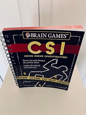 Imagen del vendedor de Brain Games: CSI: Crime Scene Investigation [FIRST EDITION, FIRST PRINTING] a la venta por Vero Beach Books