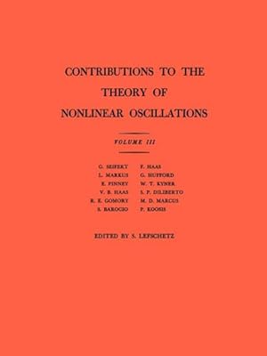 Seller image for Contributions to the Theory of Nonlinear Oscillations for sale by GreatBookPrices