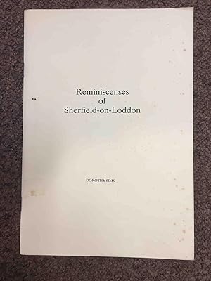 Seller image for Reminiscences of Sheffield on Loddon for sale by Holybourne Rare Books ABA ILAB