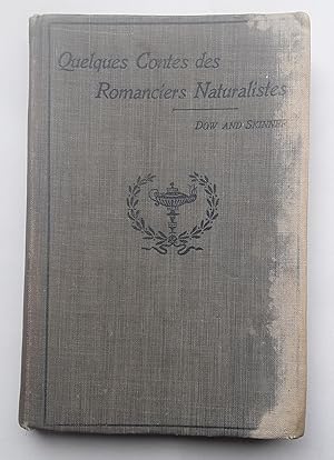 Image du vendeur pour Quelques Contes des Romanciers Naturalistes mis en vente par Grandma Betty's Books