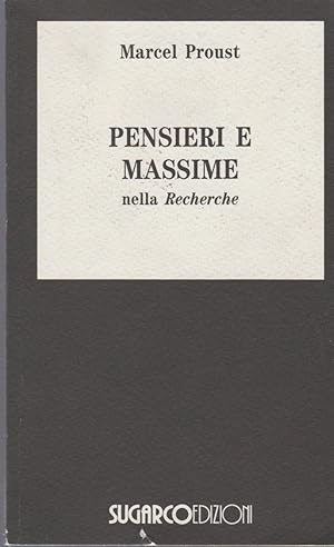 Pensieri e massime nella Recherche