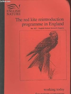 Image du vendeur pour English Nature Research Report n451 : The red kite reintroduction programme in England mis en vente par Le-Livre