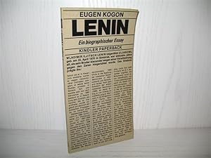 Wladimir Iljitsch Lenin: Ein biographischer Essay. Kindler-paperback;