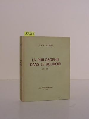 Seller image for La philosophie dans le boudoir (1795). for sale by Kunstantiquariat Rolf Brehmer