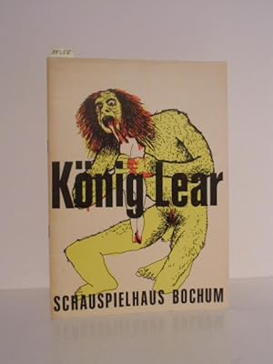 Imagen del vendedor de Knik Lear. Frei nach William Shakespeare neu bersetzt von Karsten Schlike. Katalog illustr. von Gtz Loepelmann. a la venta por Kunstantiquariat Rolf Brehmer