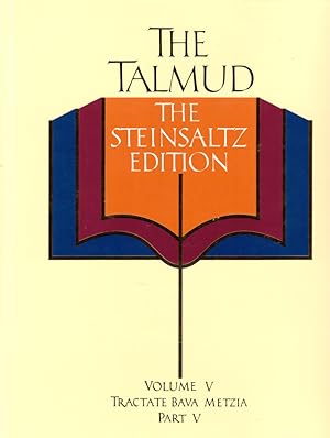 Seller image for The Talmud Volume V: Tractate Bava Metzia Part V. for sale by Kenneth Mallory Bookseller ABAA