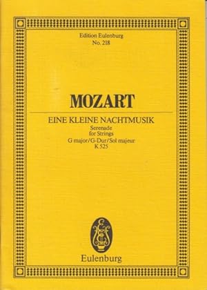 Image du vendeur pour Serenade in G, K525 "Eine Kleine Nachtmusik" - Study Score mis en vente par Hancock & Monks Music
