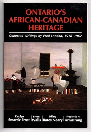 Seller image for Ontario's African-Canadian Heritage for sale by Attic Books (ABAC, ILAB)