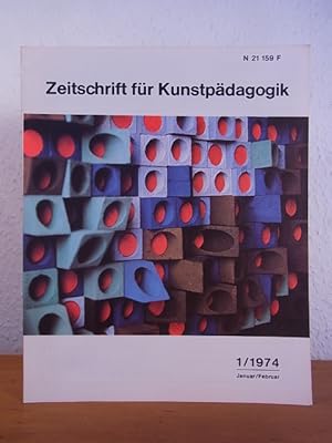 Seller image for Zeitschrift fr Kunstpdagogik und ihre Grundlagen. Ausgabe Nr. 1, Januar / Ferbruar 1974 for sale by Antiquariat Weber