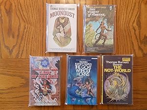 Seller image for Collectible Five (5) Book Thomas Burnett Swann Paperback Lot, including: Moondust; The Forest of Forever; Lady of the Bees; The Goat Without Horns, and; The Not-World for sale by Clarkean Books