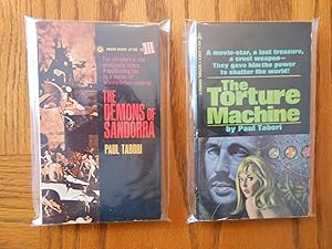 Collectible Two (2) Book Paul Tabori Paperback Lot, including: The Demons of Sandorra, and; The T...