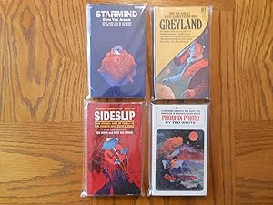 Seller image for Collectible Four (4) Book Dave Van Arnam and Ted White Paperback Lot, including: Starmind; Greyland; Sideslip, and; Phoenix Prime. for sale by Clarkean Books