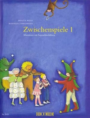 Seller image for Zwischenspiele 1 : Musizieren mit Sopranblockflten, Noten for sale by AHA-BUCH GmbH