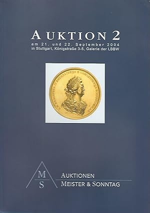 Auktionskatalog: Auktion 2 am 21. bis 22. September 2004 in Stuttgart, Königstrasse 3-5, Galerie ...