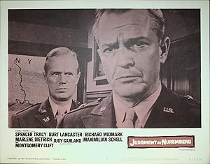 Bild des Verkufers fr Judgment at Nuremberg Lobby Card #2 zum Verkauf von AcornBooksNH