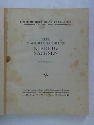 Alte gewählte Sammlung Niedersachsen