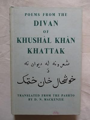 POEMS FROM THE DIVAN OF KHAN KHATTAK