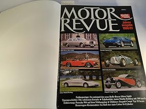 Seller image for 6 Ausgaben - Motor Revue. 1981 bis 1986, gebunden for sale by ANTIQUARIAT Franke BRUDDENBOOKS