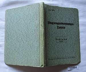 Bild des Verkufers fr L. Dv. 901a - Flugzeugerkennungstafeln England zum Verkauf von Versandhandel fr Sammler