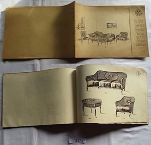 Katalog Stühle Sessel Couchs Kleinmöbel Rohrgarnituren - alter Möbelkatalog Jugendstil - Möbel