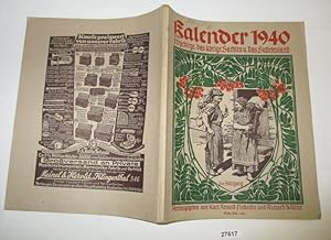 Kalender 1940 für das Erzgebirge, das übrige Sachsen und das Sudetenland - 36. Jahrgang