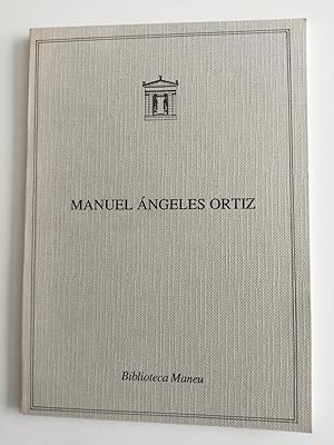 Image du vendeur pour Manuel ngeles Ortiz : Ivitacin [i.e. invitacin] a lo intangible mis en vente par Perolibros S.L.