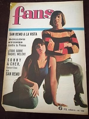 Fans [revista semanal]. Año III, nº 88, 30 enero 1967 : San Remo a la vista