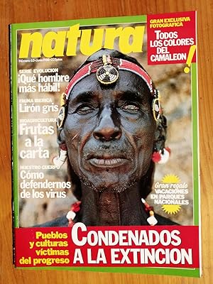 Natura [revista mensual]. Número 63, junio 1988 : Pueblos y culturas víctimas del progreso : cond...