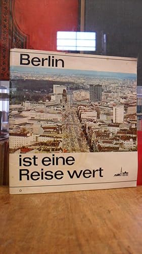 Berlin ist eine Reise wert - [Prospekt], mit der beiliegenden Karte,