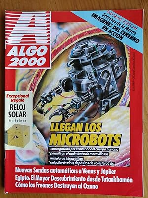 Algo 2000 [revista de divulgación científica]. Junio 1989 : Llegan los microbots