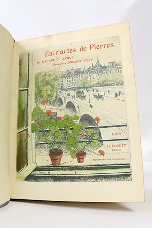 Image du vendeur pour Entrac'tes de pierres mis en vente par Librairie Le Feu Follet