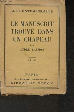 Seller image for Le manuscrit trouv dans un chapeau (Collection "Les contemporains") for sale by Le-Livre