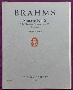 Sonate No. 2 A-dur / La-majeur / A-major Opus 100 (O. Schnirlin) (Violine und Piano)