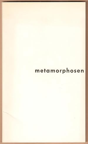 Bild des Verkufers fr metamorphosen. surrealismus heute. Stdtisches Museum Schlo Morsbroich Leverkusen 22.10.65 - 28.11.65. zum Verkauf von Antiquariat Neue Kritik