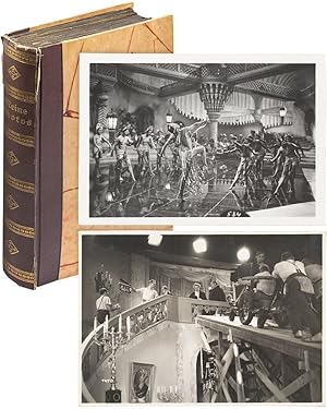 German 1930s Photo Album documenting, in part, Richard Eichberg's 1937 drama Das Indische Grabmal...