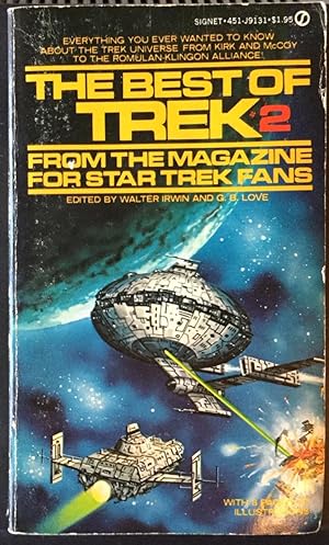 Imagen del vendedor de The Best of Trek #2: From the Magazine for Star Trek Fans a la venta por Molly's Brook Books