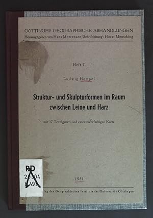 Bild des Verkufers fr Struktur- und Skulpturformen im Raum zwischen Leine und Harz. Gttinger Geographische Abhandlungen: Heft 7. zum Verkauf von books4less (Versandantiquariat Petra Gros GmbH & Co. KG)