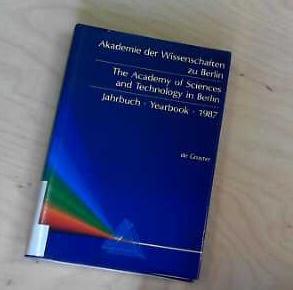 Jahrbuch der Akademie der Wissenschaften zu Berlin / Yearbook of The Academie of Sciences and Tec...