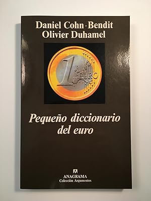 Image du vendeur pour Pequeo diccionario del euro mis en vente par SELECTA BOOKS