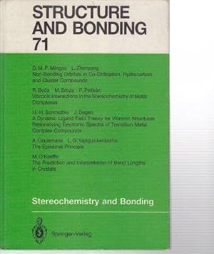 Seller image for Stereochemistry and Bonding. for sale by Antiquariat am Flughafen