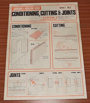 ORIGINAL POSTER. Hardboard & Insulating Board, Conditioning, Cutting & Joints Series 1 No. 3