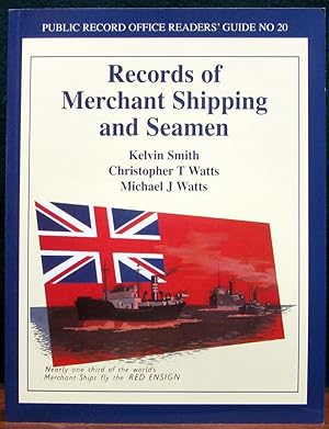 Seller image for RECORDS OF MERCHANT SHIPPING AND SEAMEN. Public Record Office Readers' Guide No. 20. for sale by The Antique Bookshop & Curios (ANZAAB)