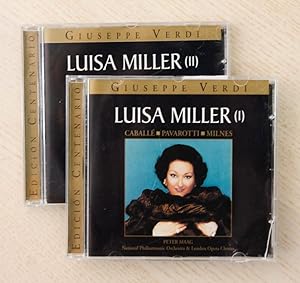Seller image for Giuseppe VERDI. LUISA MILLER (I y II). (dos CDs) for sale by MINTAKA Libros